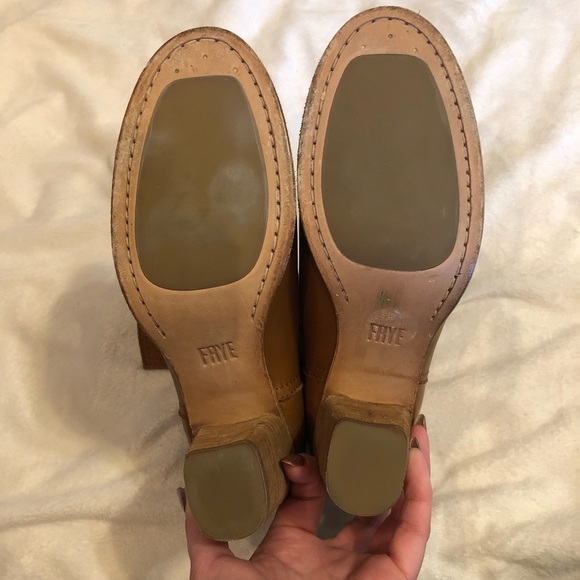 NWOT Frye Naomi Pickstitch Mid Boots - Picture 4 of 5